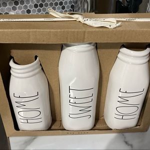 Rae Dunn Home Sweet Home Vases